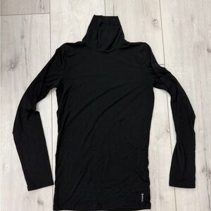 Armani Jeans - Black Turtleneck Long Sleeve Top